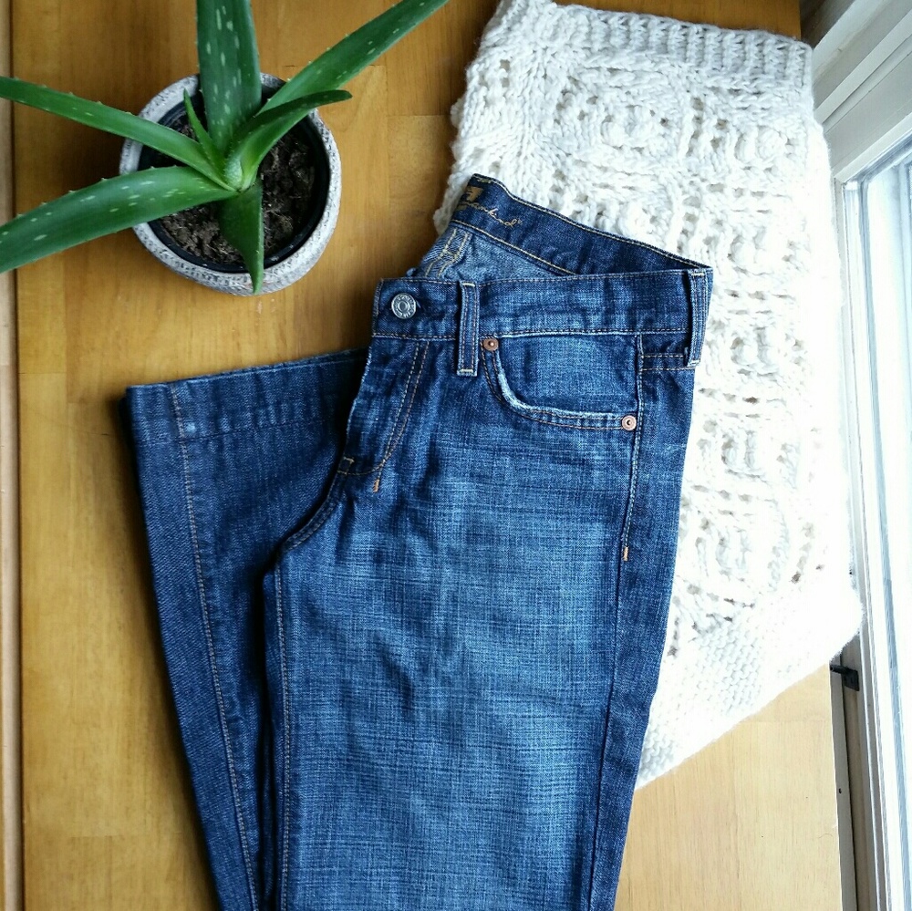 7 for All Mankind Dojo flare jeans, size 26